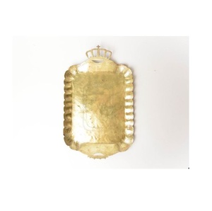 Nuevo Plato de Servir de Metal para Servir Alimentos, Bandeja de Metal en Estilo Nuevo, Bandeja de Servir de Cobre Puro con el Último Diseño - Product Image 4