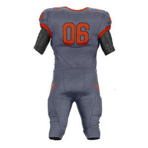 Camiseta de fútbol americano personalizada de alta calidad, nuevo diseño, uniformes universitarios sublimados, camisetas Vintage, Conjunto elegante con patrón de números - Product Image 2