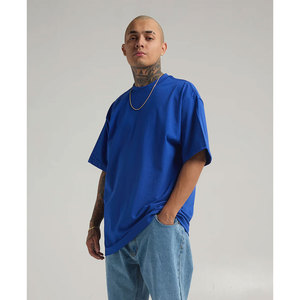 Shaka Wear Max Heavyweight T-Shirt T-shirt à col rond classique pour homme en coton à manches courtes T-shirts bleus - Product Image 1