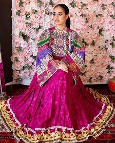 2026 New Arrivals Fashionable Afghan Kuchi Dress Ladies Long Sleeves Wedding Party Wear Maxi Floor Length Afghani Dresses Women - Product Image 3