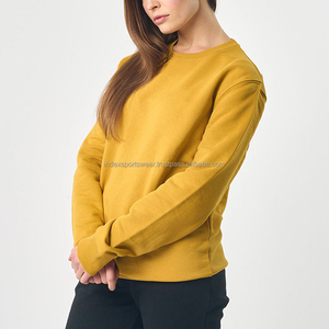 เสื้อสเวตเชิ้ตผู้หญิงจากโรงงานโดยตรงในสหรัฐอเมริกา รับทำโลโก้ ผ้าฝ้ายขนแกะ เสื้อกันหนาวสำหรับฤดูหนาว จำหน่ายส่ง - Product Image 4