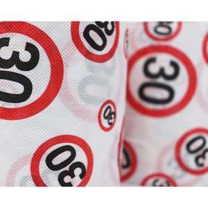 Décorations murales pour fête d'anniversaire 30 ans sur le thème du papier toilette pour célébrations! - Product Image 4