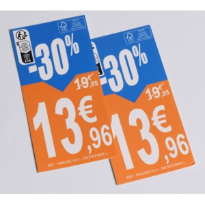 Étiquettes volantes en papier pour vêtements avec logo Étiquettes à main personnalisées pour vêtements, vente en gros et marques de luxe - Product Image 3