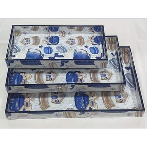 ถาดไม้ Meena ถาดเสิร์ฟอาหารอินเดียถาดเสิร์ฟของตกแต่งโต๊ะ - Product Image 3