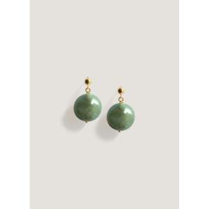 Celeste Green Quartz Crystal <b>Drop</b> Earrings - Product Image 1