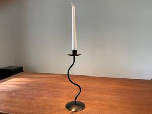 Bougeoir debout en fer forgé fait main pour décorer la maison décoration de table de mariage d'hôtel restaurant de bonne qualité - Product Image 2