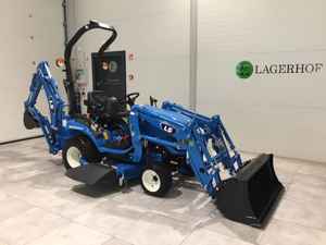 Tondeuse à gazon LS 2024, 27 chevaux, avec chargeur frontal et pelleteuse, mini tondeuse à tracteur électrique 4 temps LS - Product Image 5