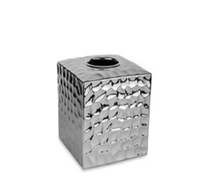 Boîte à mouchoirs en métal durable et écologique de haute qualité au design de luxe Carton de support décoratif de Table centrale de chambre de forme carrée - Product Image 2