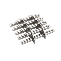 Séparateur magnétique à grille composite NdFeB haute intensité en forme de coupelle pour l'industrie textile, nettoyage des fibres et élimination des contaminants métalliques
