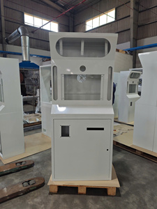 Gabinete de Metal Industrial Fabricado a Medida, Quiosco de Acero con Abertura para Pantalla y Sistema de Refrigeración - Product Image 2