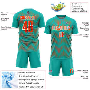 Ensembles d'uniformes de football en matériau de contrôle de l'humidité confortables et durables avec un design flexible et des coutures solides pour les équipes - Product Image 2