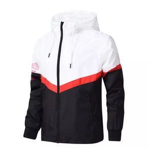Veste d'hiver imperméable personnalisée de haute qualité pour hommes avec capuche coupe-vent en cuir grande taille à fermeture éclair coupe ajustée - Product Image 3
