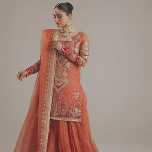 Women's Party <b>Dress</b> Knee-Length Embroidery Custom Color A-Line Silhouette High Quality Custom Made Party Wear - Product Image 1