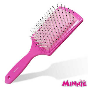 Juego de cepillo para el cabello y diadema de spa para niñas, con diseño de Minnie Mouse, kit divertido para el cuidado del cabello, desenredante, peinado y cuidado de la piel, suave. - Product Image 1