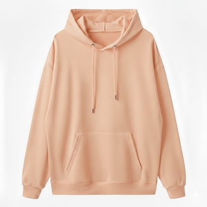 Sudadera con Capucha de Invierno para Hombre, Nueva Moda, Manga Larga, Informal, Color Sólido, con Bolsillo, Tejido de Punto, Estilo Delgado, 100% Algodón - Product Image 1