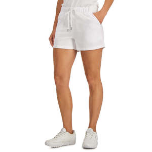Shorts rétro blancs pour femmes ID Ideology, taille XL, écologiques, design tendance, style Bermuda - Product Image 1