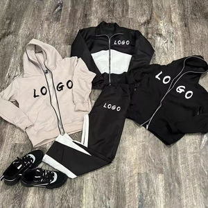 Ensemble de survêtement pour homme, prix de gros bon marché 2025, vêtements de sport pour l'entraînement et le jogging, veste coupe-vent et pantalon 2 pièces - Product Image 4