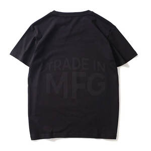 <b>Men's</b> Casual Outdoor Wear Embroidery <b>T</b>-<b>Shirt</b> 100% Cotton <b>Plus</b> <b>Size</b> Hot Sale Made with Cotton/Bamboo Fiber - Product Image 2