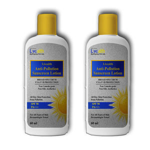 Alta calidad SPF50 Herbal Livealth Plant Extract Loción de protección solar de amplio espectro Venta al por mayor Suministro a granel para el cuidado de la salud Precio bajo - Product Image 4