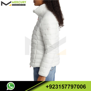 Prix usine longue longueur femmes doudoune hiver imperméable XL imperméable doudoune avec tissu matelassé imprimé Technique - Product Image 3