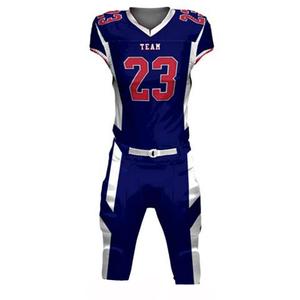 Uniforme de fútbol americano de diseño personalizado de la mejor calidad al por mayor, Manga corta transpirable de secado rápido, ropa con logotipo y nombre personalizado - Product Image 4