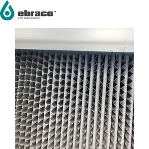 Harga Pabrik Pemisah Aluminium Ebrame 610X610X292Mm (24X24X12 Inci) H14 99.995% Filter Hepa untuk HVAC, AHU, Cleanroom