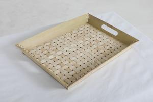 WOODTRAY Bandeja de servicio de madera pulida Concepto Modelo Producto Premium con nombre intrigante - Product Image 3