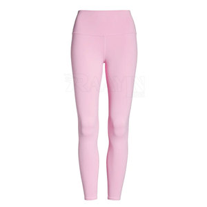 Mejor precio estilo deportivo mallas de mujer transpirable 100% algodón de alta calidad de talla grande cintura media Logo posición - Product Image 1