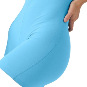 Mono de manga de una pieza para mujer, gran oferta, ropa deportiva de verano personalizada de alta calidad, moda de tendencia OEM ODM - Product Image 5