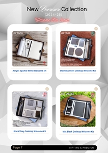 Juego de regalo combinado de portatarjetas de visita en caja al por mayor de marca personalizada de la mejor calidad para profesor de empleado de oficina - Product Image 4