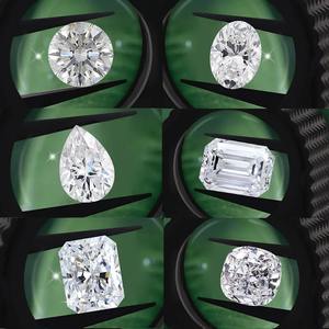 Diamant de laboratoire certifié IGI, taille Radiant, D VVS2, pierre libre, 1ct 2ct 3ct 4ct 5ct, HPHT CVD, diamant créé en laboratoire en promotion - Product Image 4