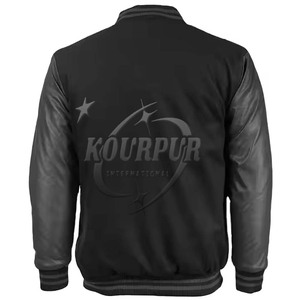 2025 veste universitaire unisexe de Style collège personnalisable 100% coton support de couture de qualité supérieure pour les commandes en gros d'hiver - Product Image 2