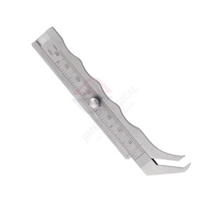 Calibrador de Precisión Thorpe de Acero Inoxidable de 80 mm, 4.5, con Diseño en Ángulo, Graduaciones en Pulgadas y mm, 3 Rangos de Medición, Alta Precisión - Product Image 2