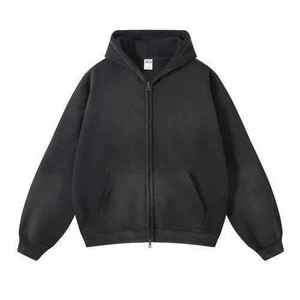 เสื้อฮู้ดโอเวอร์ไซส์แบบมีซิปรูดทรงโอเวอร์ไซส์ซักแบบมีซิป - Product Image 6