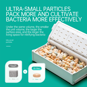 Fábrica de <span class=keywords><strong>YEE</strong></span>, venta al por mayor, filtro de Acuario, accesorios para acuario, <span class=keywords><strong>casa</strong></span> de bacterias 3D - Product Image 2