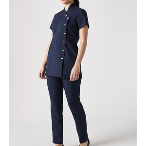 Nouvelle collection 2026 : Tuniques de salon, de beauté, de coiffure, de massage, de spa et de gommage en tissu tricoté de haute qualité, idéales pour l'hôpital. - Product Image 1