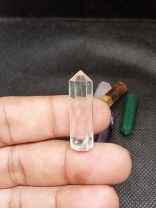 แท่งดินสอพลอยน้ำขัดธรรมชาติสำหรับทำเครื่องประดับสร้อยคอจี้ - Product Image 4