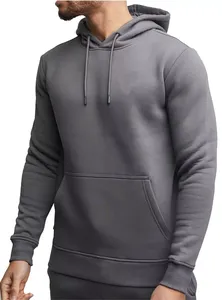 Sweat à capuche unisexe pour promotions Élégant Durable Personnalisable Unisexe Gris à capuche en gros Options personnalisées pour les entreprises - Product Image 5