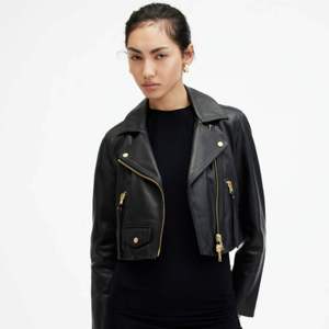 Premium <b>Women's</b> Cropped Black Leather Biker <b>Jacket</b> Fashion Slim Fit Moto Outerwear Short Faux Leather Motorcycle Coat with Zip - Product Image 1