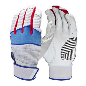 Guantes de Béisbol y Sóftbol Personalizados de Cuero Genuino con Cierre de Gancho y Bucle, Ligeros, Transpirables, Duraderos, Unisex para Adultos - Product Image 5