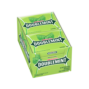 Disfrute del crujiente sabor a menta de Doublemint disponible para comprar en grandes cantidades - Product Image 4