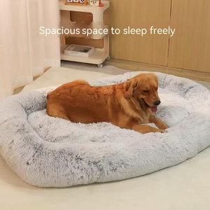 Modernes Extra-Großes Hundebett Warmes Langhaar-Winterbett für Hunde Abnehmbare Waschbare Matratze für Menschen Umweltfreundlicher Karton - Product Image 4