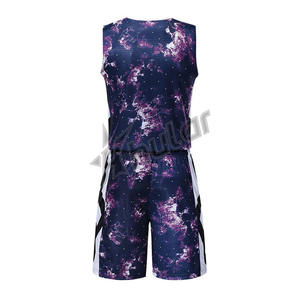 Maillots d'entraînement de basket-ball réversibles de haute qualité pour hommes imprimés sur mesure grande taille équipement d'entraînement d'équipe de sport pour l'été - Product Image 2