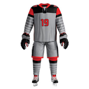 Nuevo estilo transpirable fácil de usar uniforme de hockey sobre hielo ropa deportiva uniforme de hockey sobre hielo a la venta - Product Image 1