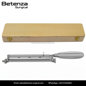 Couteau à greffe cutanée Watson en acier inoxydable, qualité hospitalière, pour la reconstruction cutanée des brûlures et la dermatologie - Product Image 2