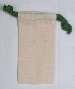 Bolsas de Embalaje de Joyería con Cordón de Algodón Orgánico Impresas Personalizadas, Reciclables y Ecológicas, Bolsas Promocionales Reutilizables - Product Image 3