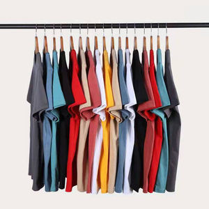 เสื้อยืดคอกลมผ้าไอซ์ซิลค์สไตล์เกาหลีสำหรับผู้ชายผ้าฝ้าย95% สีขาว Nylon180g 5% - Product Image 4