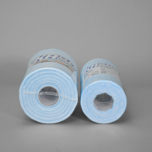 Krclean แผ่น200สีฟ้าขนาด20x20ซม. 1ชั้นผ้าเช็ดทำความสะอาดห้องครัวแบบม้วนกระดาษดูดซับสำหรับทำความสะอาดพื้นผิวห้องครัวสำหรับผ้าเช็ดปากมื้อค่ำ - Product Image 4