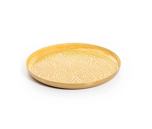 Ensemble de 4 plateaux de service en aluminium plaqué or de meilleure qualité pour hôtel restaurant Nouveaux plateaux de restauration rapide au prix le plus bas - Product Image 5