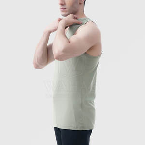 Camiseta sin Mangas para Hombre, Estilo Deportivo, Simple, Esencial para el Verano, Tejido Transpirable, en Venta en Línea - Product Image 5